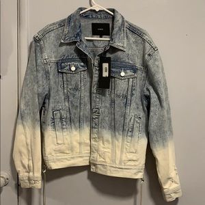 KONUS Acid wash denim jacket